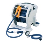 상수도 지상식 소화전 호스릴 비상소화장치 옥외 정원용 꼬이지않는릴호스 30m 세차 워터릴 : ALPHONSUS