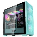 darkFlash DLX21 RGB MESH 강화유리 (네오민트) : 컴공 주식회사