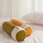 누리홈 플러피 목 메밀베개 40x9R 낮은베개 경추베개 / 베개속 변경가능 : 누리홈