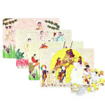 어르신용 민화퍼즐 민속놀이세트 A4 35피스 : BMS Story