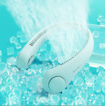 넥선풍기 넥밴드 에어컨 휴대용 선풍기 넥풍기 목풍기 목에거는 냉각 선풍기 미니 목걸이 : 지구생활백서