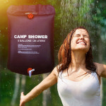 캠핑물통 간이 샤워기 야외 휴대용 캠핑용 카 워터 펌프 바스켓 화장실 호스 : 아이디얼 운율숲