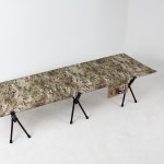 빈나노 캠핑 야전침대 경량 야외 간이 접이식침대 멀티캠 블랙 : 빈나노