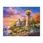 DIY 보석십자수 캔버스형 명화 풍경 40x50cm 비즈 구슬 해바라기 집콕 힐링 취미 풍수 인테리어 : 메탈투어