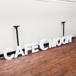 셀프간판 조명 채널 입체글자 행잉형 간단시공 도어사인 창문 유리창 광고 카페 LED 간판 : 우영엘이디