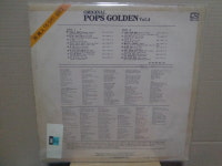 진주사 LP/  POPS GOLDEN 4 ( 팝스 골든 )  LP  ( n115 ) : 진주사