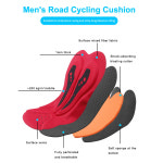 X-타이거 사이클링 빕 반바지 남성 철인 3종 경기 ciclismo masculina 빕 반바지 젤 패딩 자전거 스타킹 라이크라 포켓 자전거 반바지... 