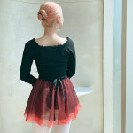 Daphné Warmer-top (Black) l 다프네 워머 상의 (블랙) 성인 발레 취미 발레복 : 다프네 로럴