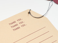 Message card - THANK YOU : 샵 메이커즈