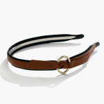 제이로렌 H0175 빈티지링 가죽 기본 헤어밴드 : 제이로렌