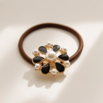 제이로렌 H0318 에나멜 플라워 헤어끈 (2 Colors) : 제이로렌