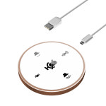 데스크탑 usb 회의 스피커폰 마이크 내장 스피커 360 ° 무지향성 pc 컴퓨터 콘덴서 마이크 플러그 앰프 플레이 : 웹월드
