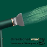 gw 전문 헤어 드라이어 고속 헤어 드라이어 온도 제어 hotamp cold wind negative blow 건조기 녹색 eu 플러그 : 웹월드