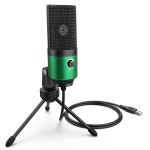 노트북 윈도우용 탑 메탈 usb 콘덴서 녹음 마이크 카디오이드 스튜디오 녹음 보컬 보이스 오버 youtube-k669 : 웹월드