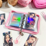 포카 슬리브 홀로그램 opp 포토 카드 패턴 프로텍터 앙스타 파샤 5789 하트 : 유어유닝