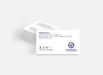 한국항공대학교 명함 교수님명함 : 디자인 밥