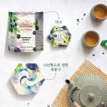 힐카트테일즈 베리즈 버스트 7개입 모슬린 티백 과일 녹차 블루베리 아로니아 티 고급 차 선물 세트 : 힐카트 테일즈