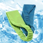 운동 땀 헤어 밴드 헤드 땀흘림방지 테니스 헬스 런닝 쿨 아이스 냉감 밴드 머리띠 : 행운픽몰