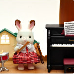 실바니안패밀리 소품 가구 5106 스쿨 뮤직 세트 미니인형 미니어처 : 윈토이