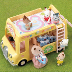 실바니안유치원 자동차 소품 5101-유치원 2층 미니 버스장난감 : 윈토이