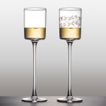 칵테일 잔 2p 하이볼 크리스탈 양주잔 맥주잔 커피잔 프랑스 복고풍 와인 잔 소녀 아트 : 제이엘키친