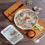 미러유 조개칼국수 2인분 1300g 대전칼국수맛집 밀키트칼국수 간편조리 : 미러유 COOK
