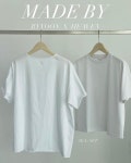 made by byyoon X heaven always T-shirt set 프리즘 베이직 t  & 스마일 박스 t 2장 세트 제작상품 : 바이윤 윤