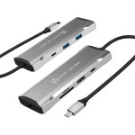 j5Create JCD393 9 in 1 USB4 호환 C타입 10G 멀티어댑터 : 리더샵