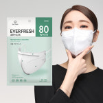 에버프레쉬 KF80 마스크 새부리형 1매 개별포장 숨쉬기 편한 : Home365