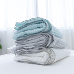 풍기인견 냉감 멜로스티치 여름 차렵이불 S Q : 슬아하임