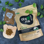 [덴탈껌 2p]+ 아침애 가수분해 국내산 수제 사료 황태, 1kg, 1개 : 더나은펫