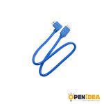 1.5 FT USB3.0 Micro B Male to Micro B Male 케이블 우 90도 50CM [OPEN-BL023-006] : 오픈아이디어