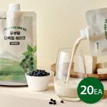 두부밀 단백질쉐이크 맛있는 한끼 식사대용 프로틴 쉐이크 파우치 20개 국산콩두부 분리유청 : 라라스팜