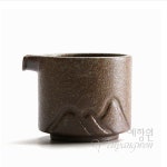 [다도 다구 공도배] 예향원 덕화요 천연흑니 블랙시크 흑도 산수 숙우 P-877 : 예향원