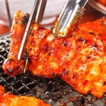 춘천 숯불 간장 닭갈비 1kg 국내산 닭다리살 : 위플러스온