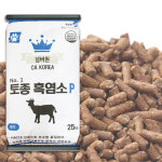 토종 흑염소P(25kg) 염소 양 사슴 고라니 소 산양 먹이 모이 : 에코팜