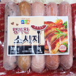 [강서구·양천구 배달] 통통한 수제소세지 350g [화곡본동 농우축산] : 동네시장 장보기