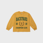 ORGANIC 20S LONG SLEEVE (YELLOW) : 백야드챔프