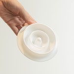 국내 제작 강아지 고양이 급체방지 슬로우 식기 흡착 실리콘 그릇 슬로우 패드 (별도 구매) : 피도테일
