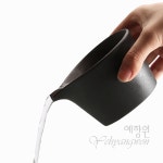 [다도 다구 공도배] 예향원 덕화요 천연흑니 블랙시크 흑도 산수 숙우 P-877 : 예향원