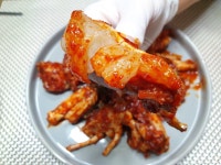 강원 홍천 엄마손맛 비법재료 밥도둑 혜숙이네 양념게장 꽃게장 600g : 홍천중앙시장 혜숙이네