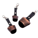 암소 말 양을위한 최고 시끄러운 금관 악기 구리 종 동물 방목 가축 농장 두꺼운 가축 양 구리 종은 손실을 방지한다 : 아빠존A