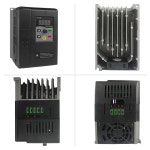 jq350g1 주파수 인버터 변환기 ac 모터 드라이브 0 40 751 52 23kw 1상 220v 입력 3상 220v 출력 50hz 60hz vfd : 도원마켓