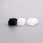 RJ45 이더넷 커넥터 커스트 커버 네트워크 플러그 커버 캡,Cat5e Cat6 Cat7 보호기 플러그 케이스 : 아빠존A