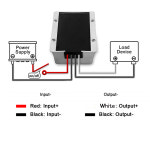 8 40v  12v 15a 20a 부스트 벅 dc dc 컨버터 12볼트  12볼트 자동차 전원 공급 장치 전압 안정기 : 도원마켓
