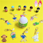 짱구키링뽑기 과자 피규어 수집 어린이날 선물 소풍 간식 : 레나모다