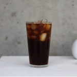 홈카페 유리컵 인쇄 아이스 커피잔 아메리카노 강화 유리잔-믹싱글라스 473ml : 키친에이트