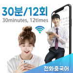 원어민전화중국어과외 30분/12회/월 : 윙키화상중국어