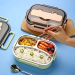 스텐도시락통 칸칸이 직장인 도시락 : 우주모아편의점