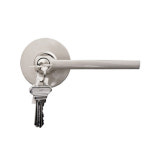 국산 방문손잡이 열쇠형 K2003-1 그레이 열쇠3개입 : 세계철물